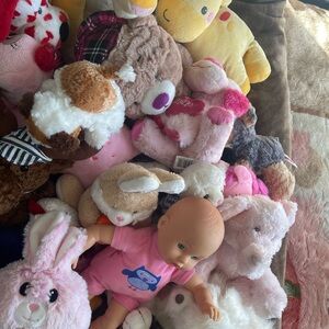 Plush animal lot 24 pieces. Zoom in for characters  All  in excellent condition
